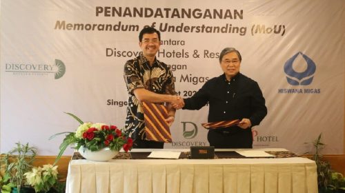 Hiswana Migas Bangun Kerjasama dengan Discovery Hotel Resort