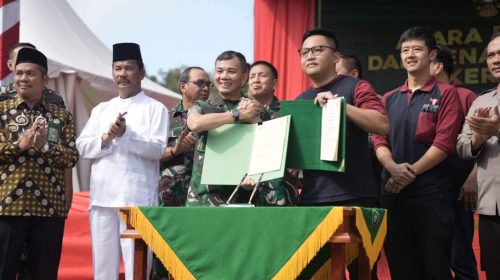 Berkat Kerjasama TNI AD dan Yayasan Artha Graha Peduli, Kini Warga Bisa Berobat Gratis di RSKI Galang