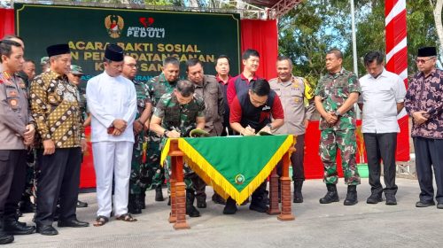Berikan Pelayanan Kesehatan Gratis, TNI-AD Bersama Yayasan Artha Graha Peduli Operasikan Kembali RSKI Galang