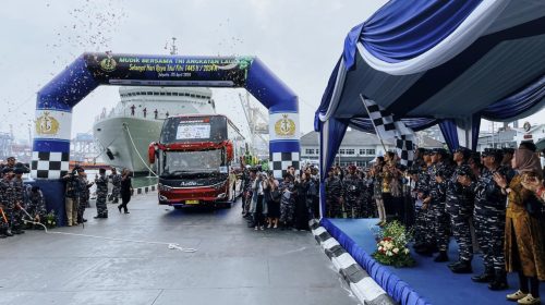 TNI AL- BANK ARTHA GRAHA BERANGKATKAN MUDIK GRATIS KE SEJUMLAH KOTA DI JAWA