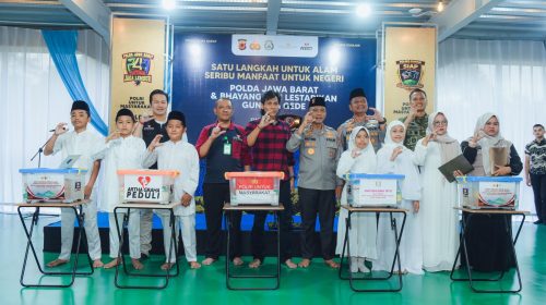 Artha Graha Peduli dan Palace Hotel Cipanas Dukung Polda Jabar dalam Gerakan “Satu Langkah untuk Alam, Seribu Manfaat untuk Negeri”