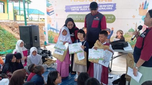 MEG Berbagi Keceriaan dalam Peringatan Hari Anak Nasional di Rempang