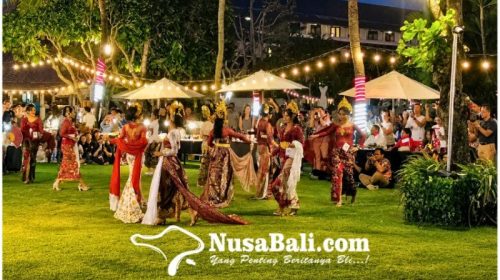 Kebaya, Tari, hingga Kuliner Nusantara Warnai HUT ke-81 RI di Kuta